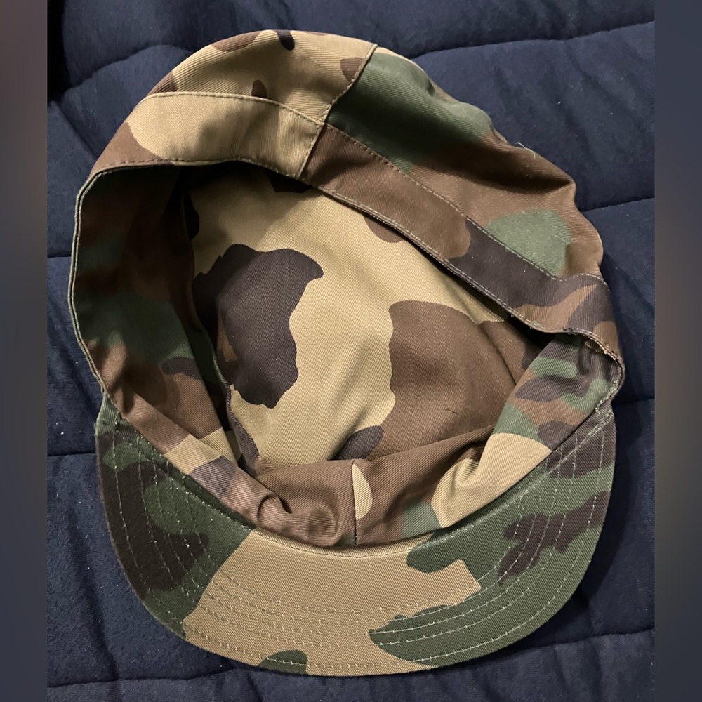 Army camo hat
